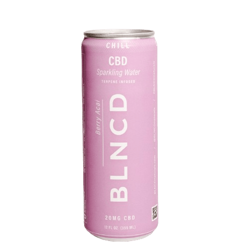 BLNCD CBD Sparkling Water - Berry Acai - 12oz