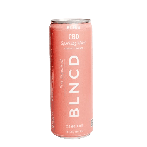 BLNCD CBD Sparkling Water - Pink Grapefruit - 12oz