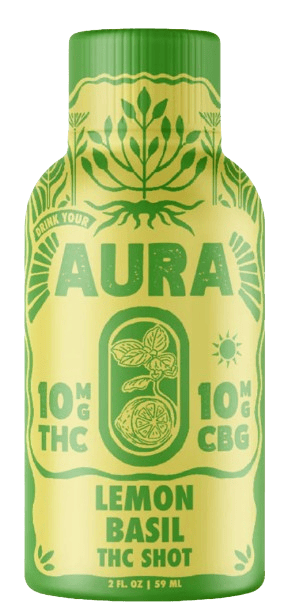 THC Shots 10mg - Lemon Basil (Day Time) - 2oz