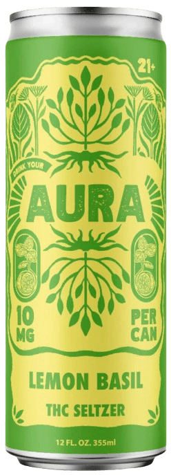 Seltzer 10mg - Lemon Basil - 12oz