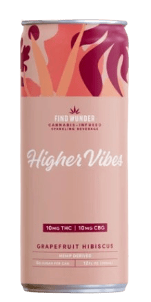 Higher Vibes 10mg - Grapefruit Hibiscus - 12oz