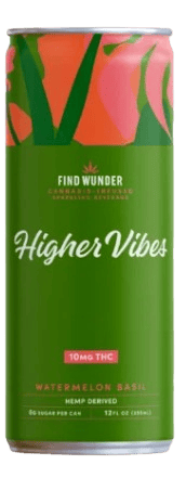 Higher Vibes 10mg - Watermelon Basil - 12oz