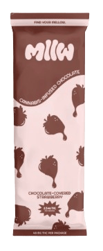 Mllw Infused Chocolate 3.2mg - Chocolate Covered Strawberry at Wildflower Cannabis