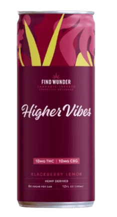 Higher Vibes 10mg - Blackberry Lemon - 12oz