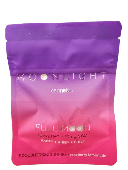 Moonlight Full Moon Gummies 10mg - Raspberry Lemonade