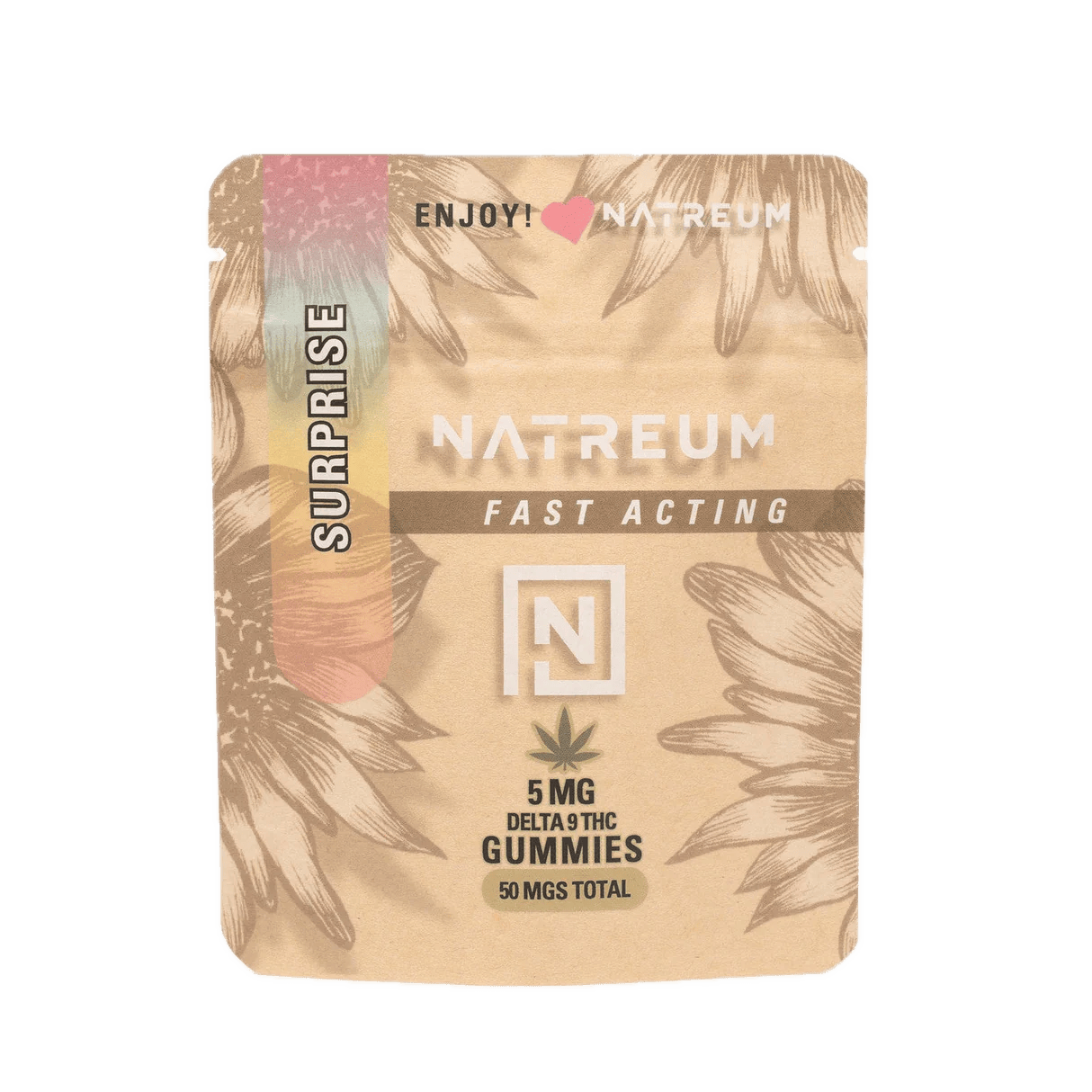 Natreum Nano Gummies 5mg - Surprise - 10ct at Wildflower Cannabis