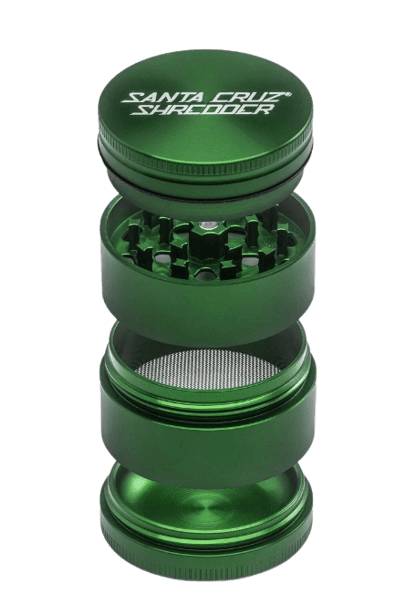 S.C.S 4 Piece Medium Shredder - Green - 1ct