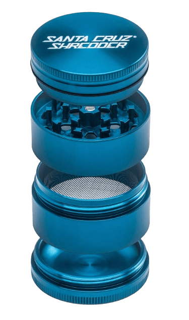 S.C.S 4 Piece Medium Shredder - Blue - 1ct