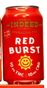 Indeed Infused Seltzer 10mg - Red Burst - 12oz at Wildflower North Loop