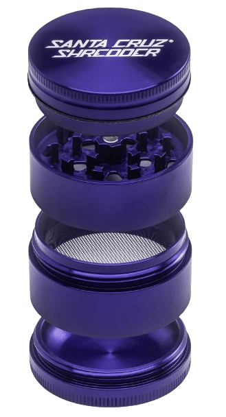 S.C.S 4 Piece Medium Shredder - Purple - 1ct cannabis product