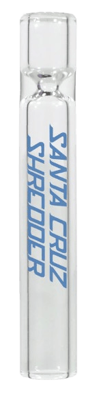 S.C.S Glass One Hitters - Blue - 1ct cannabis product