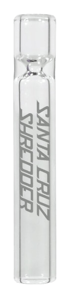 S.C.S Glass One Hitters - Silver - 1ct cannabis product