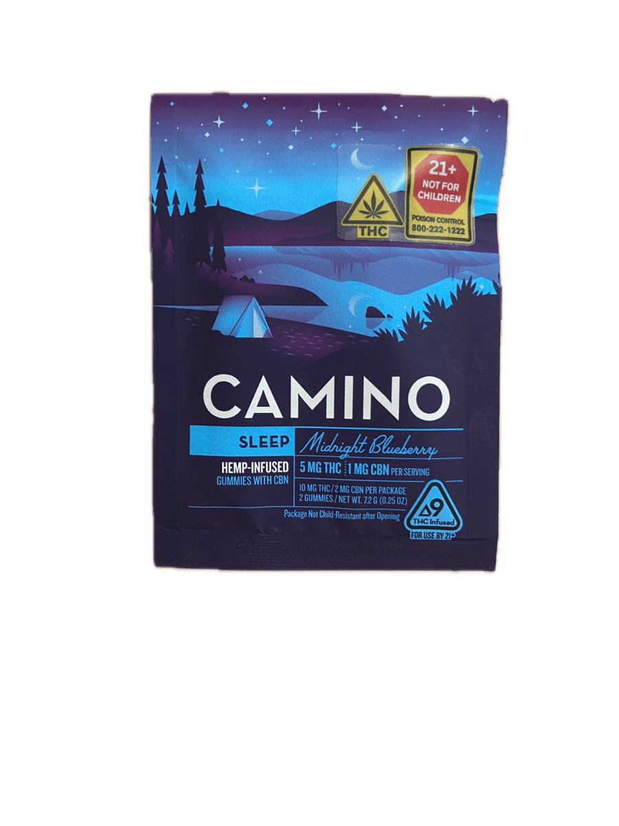 Camino Gummies 5mg - Sleep Midnight Blueberry - 2ct