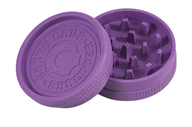 S.C.S Small 2 piece Hemp Grinder - Purple - 1ct