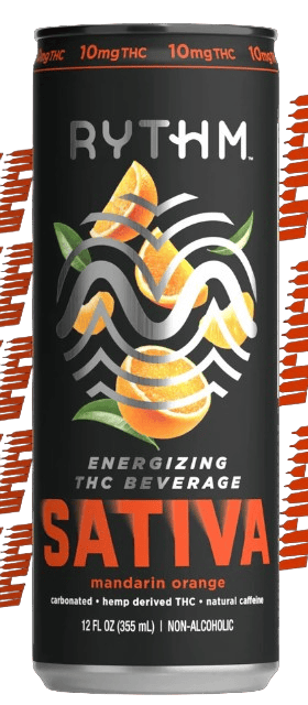Senorita Mocktail 10mg - Rythm Mandarin Orange - 12oz at Wildflower Cannabis