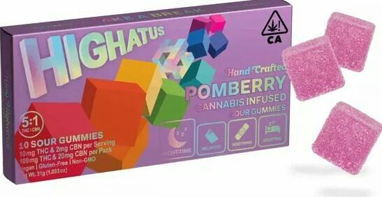 Pomberry [I] - 100MG 5:1 CBN Sour Gummies 10PK
