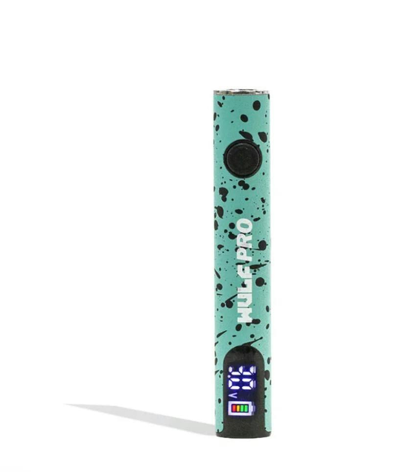 Wulf - Pro 510 Voltage Battery - Teal Black Spatter