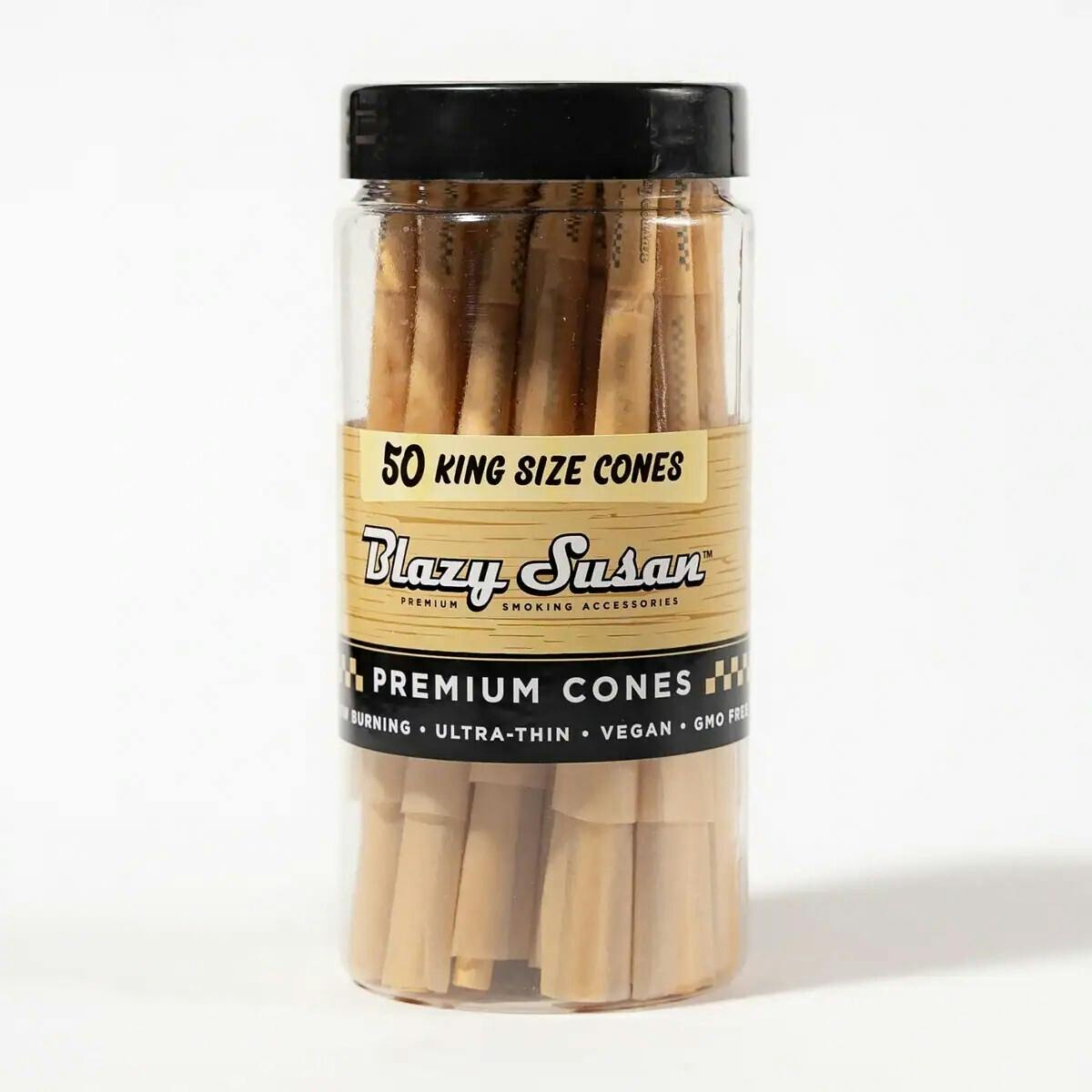 Rice Paper Cones King Size - 50ct