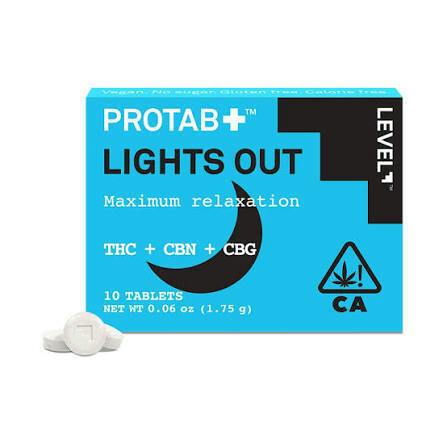 ProTab [I] - 100MG Lights Out THC Tablet 1PK