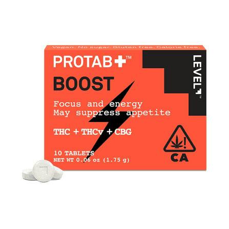 ProTab Boost [S] - 250MG THC/THCV/CBG Tablets 10PK