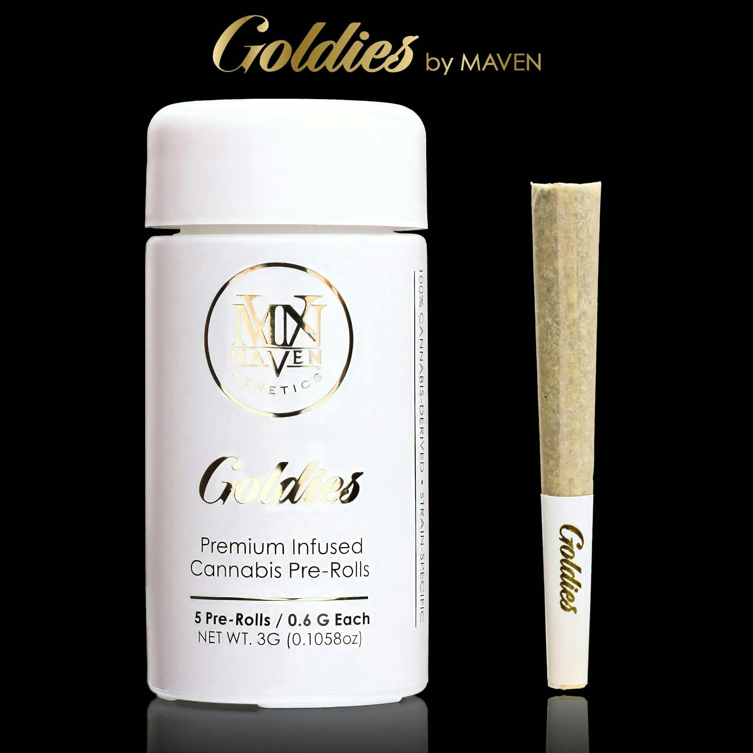 Chrome Dome [S] - 3G Goldies Infused Prerolls 5PK