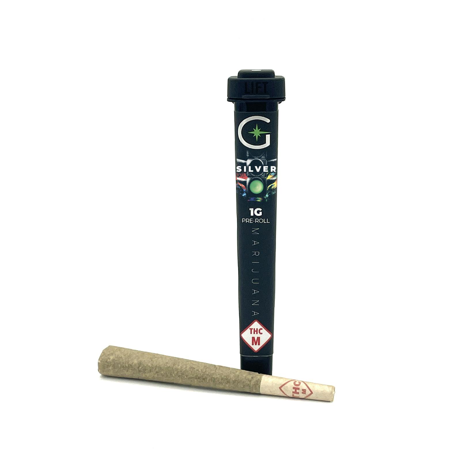 Greenlight: Pre-Roll | Hybrid | 1g | Silver