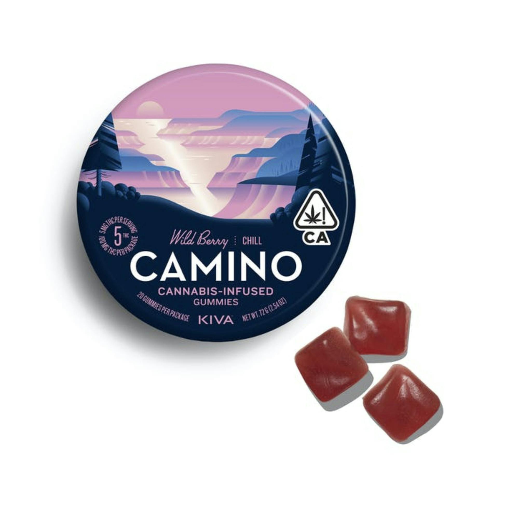 CAMINO | EDIBLE | WILD BERRY | 100MG
