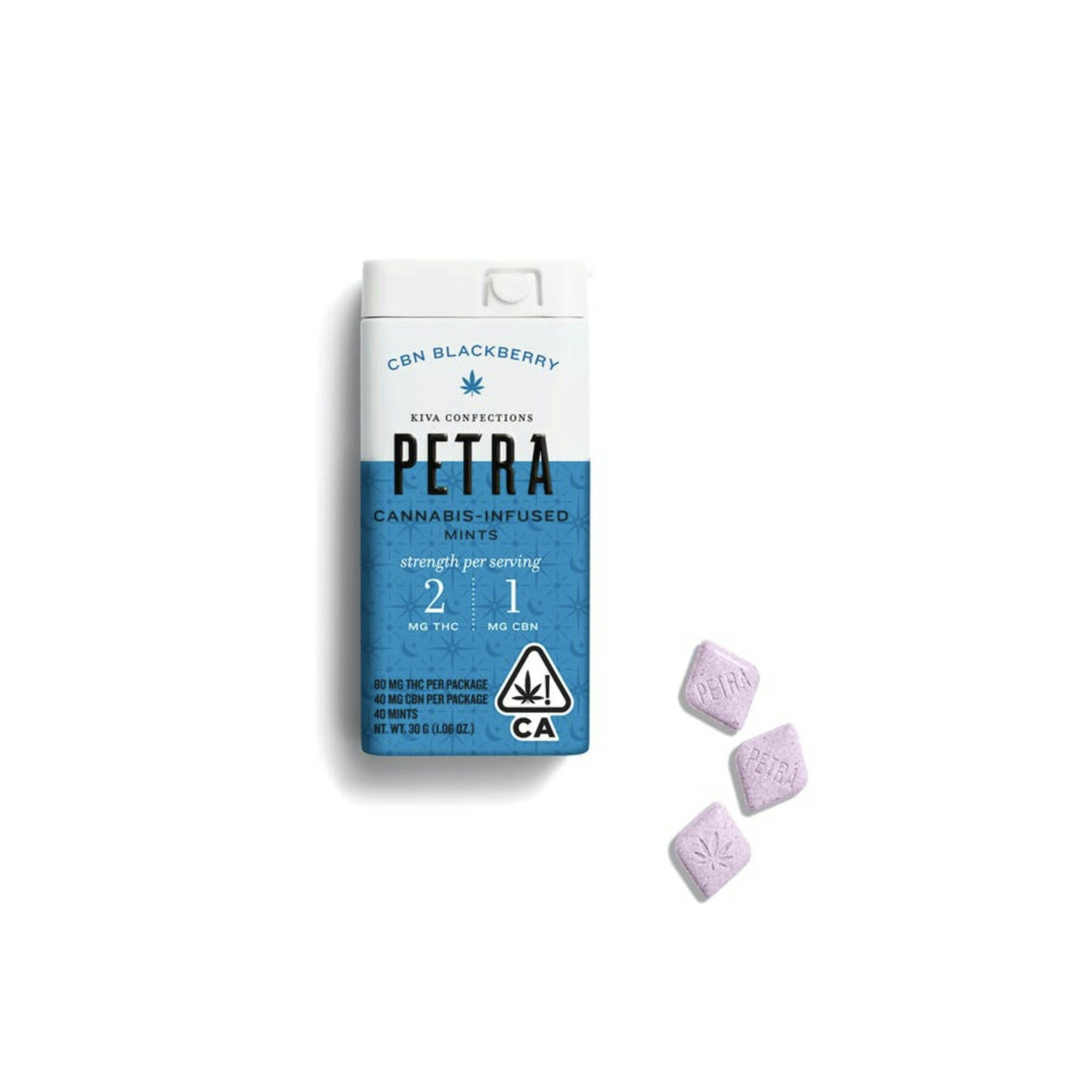 PETRA | EDIBLE | BLACKBERRY CBN 2:1 | 100MG