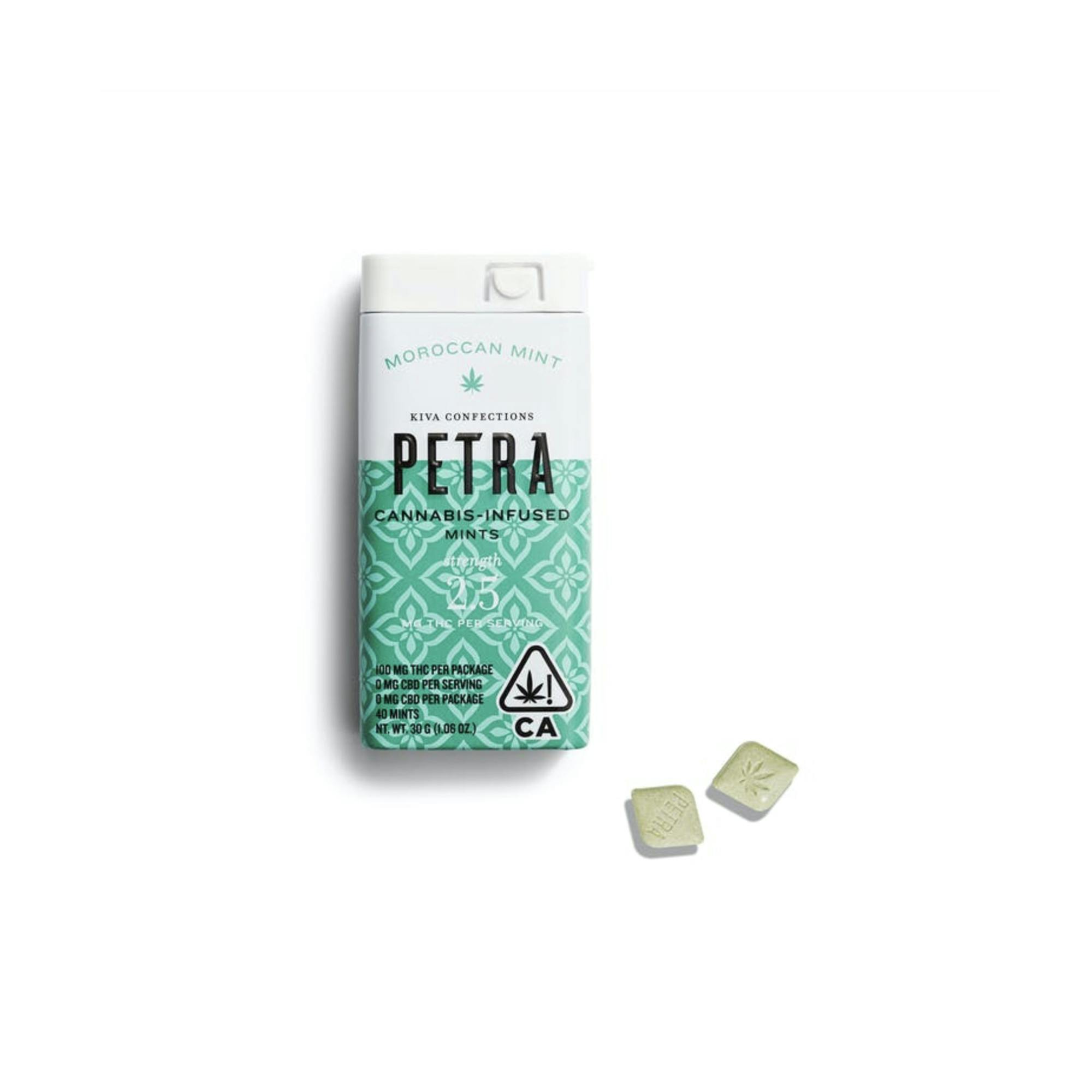 PETRA | EDIBLE | MOROCCAN MINT | 100MG