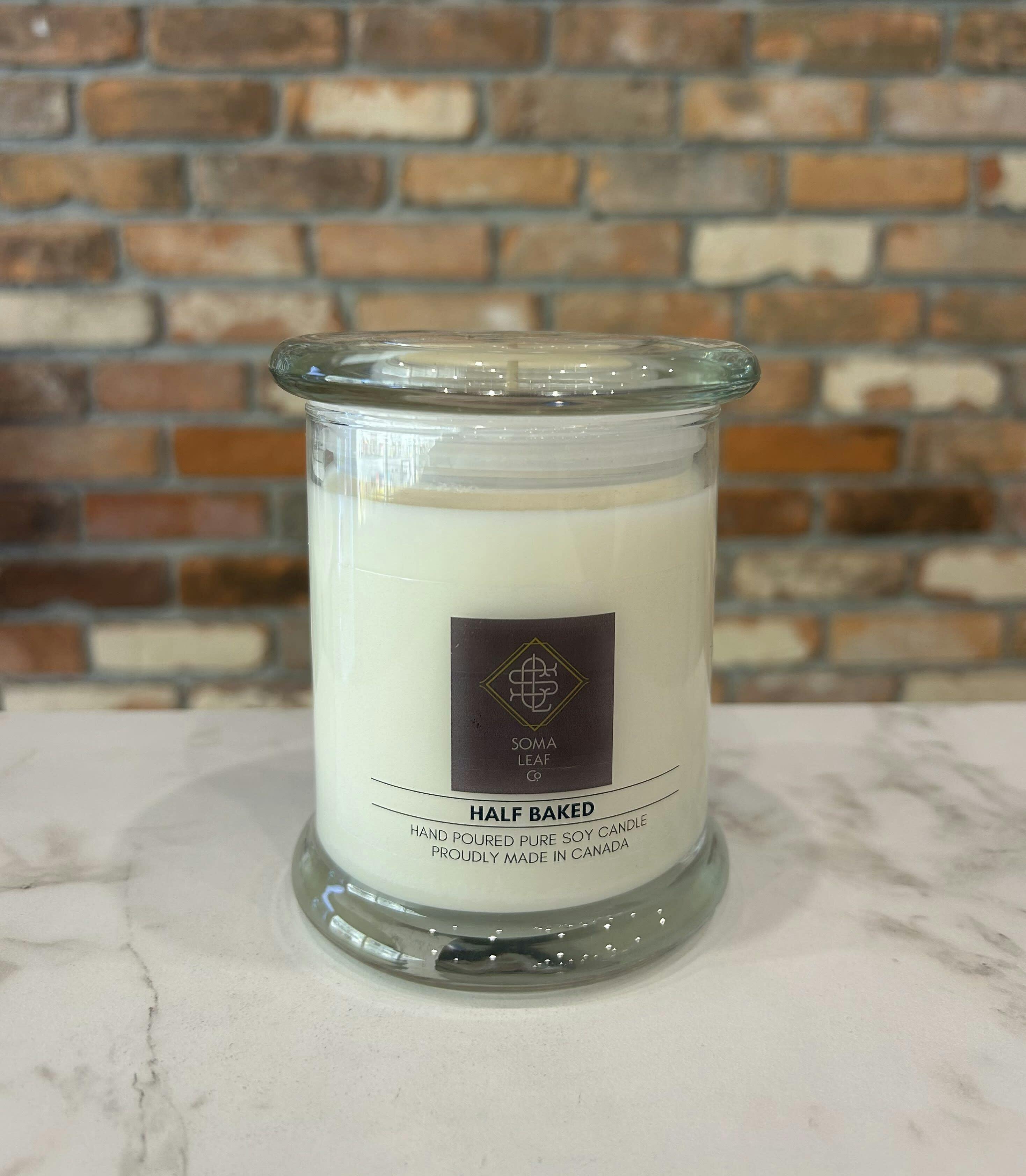 Soma Leaf Half Baked Candle