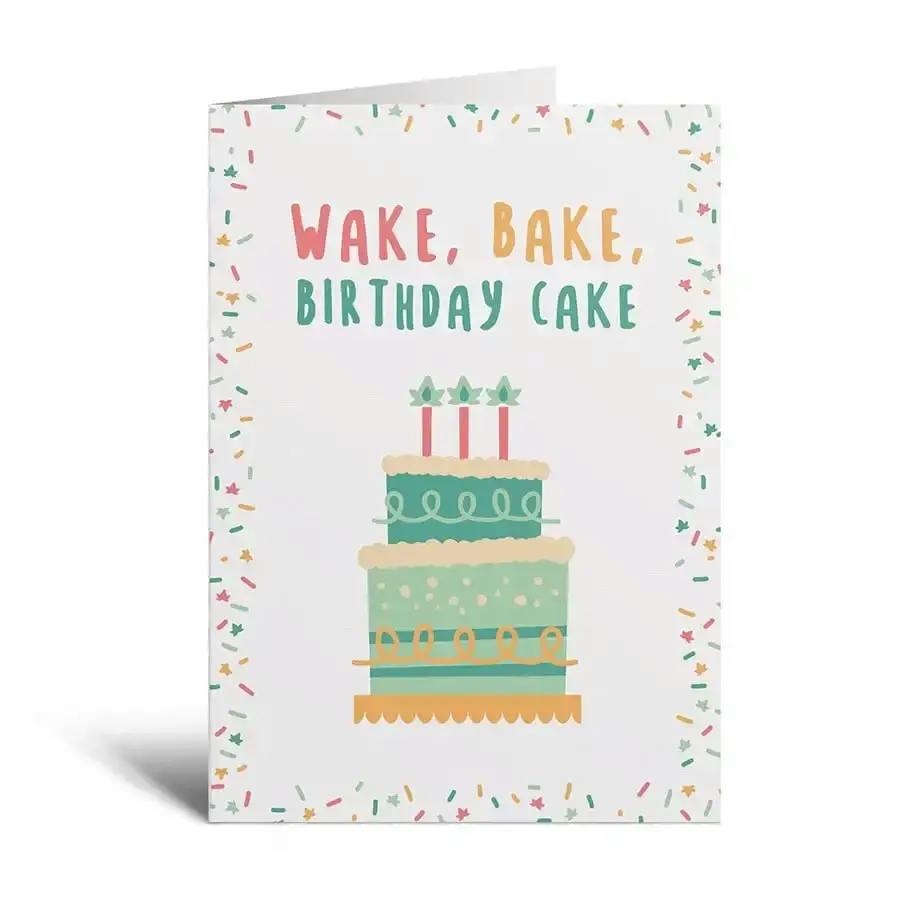 Wake and Bake- Canna Cards