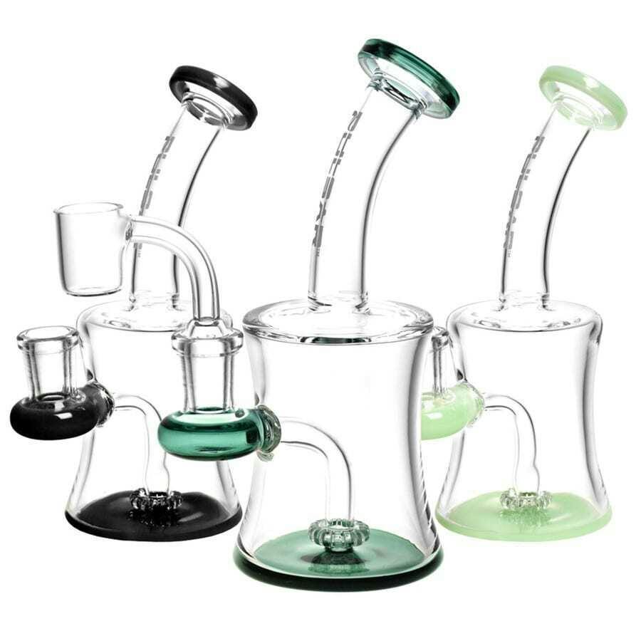 6.5" Everyday Hourglass Dab Rig by Pulsar