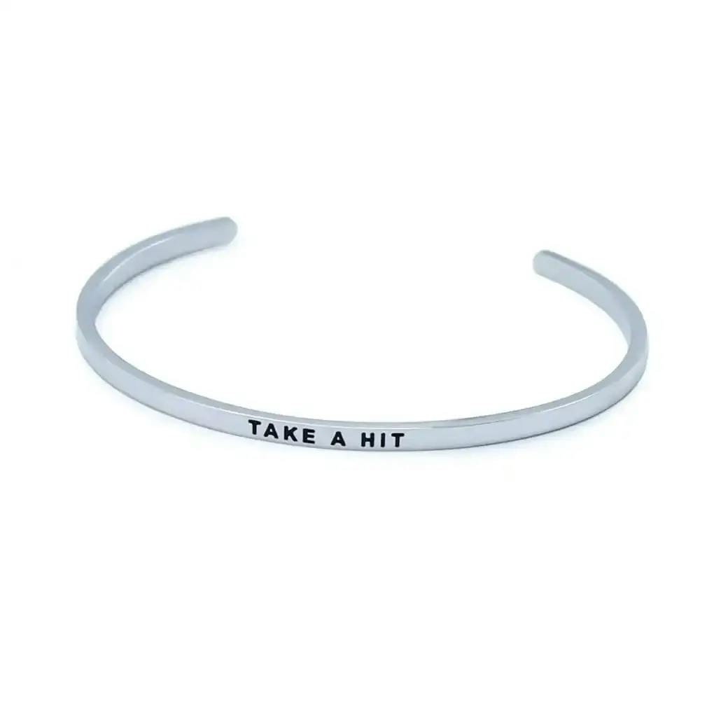 Bracelet - Take a hit - Silver