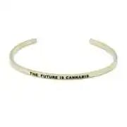 Bracelet - The Future is - Gold