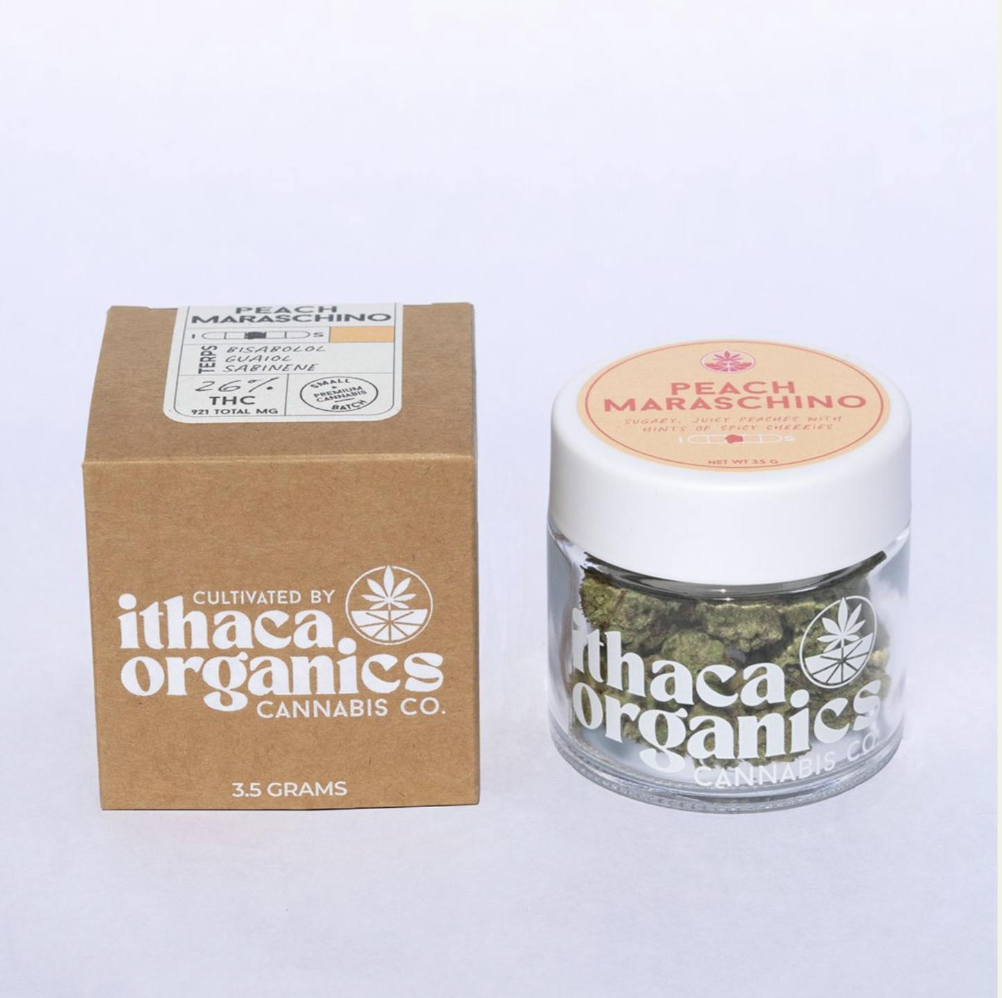 Ithaca Organics | Peach Maraschino | 3.5g
