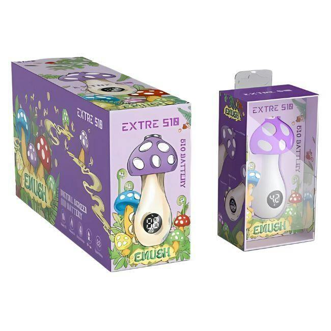 Mushroom Battery Purple