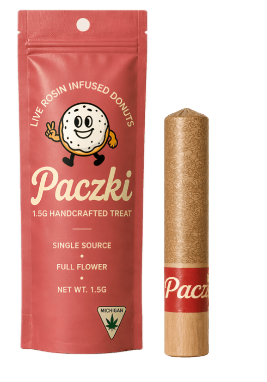 PACKZI | ORANGE CREAM POP X SOUR TANGIE | LIVE ROSIN | INFUSED DONUT | 1.5G