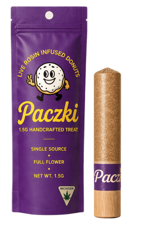 PACZKI | BISCOTTI GELATO X TAHITIAN | LIVE ROSIN | INFUSED DONUT | 1.5G