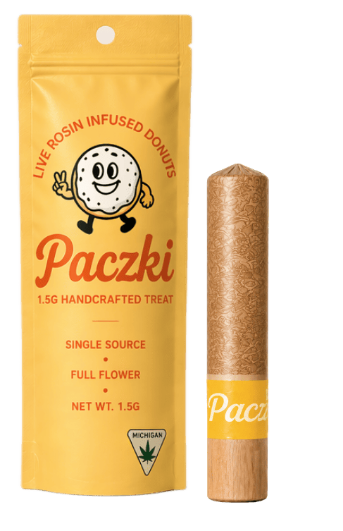 PACZKI | FARMERS DAUGHTER X HYPNOSTANK | LIVE ROSIN | INFUSED DONUT | 1.5G