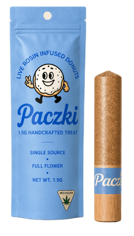 PACZKI | SUPER LEMON HAZE X VERY CHERRY X HYPNOSTANK | LIVE ROSIN | INFUSED DONUT | 1.5G
