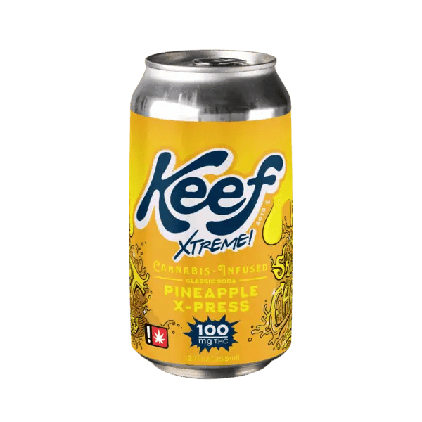 KEEF | PINEAPPLE X-PRESS | BEVERAGE | 100MG