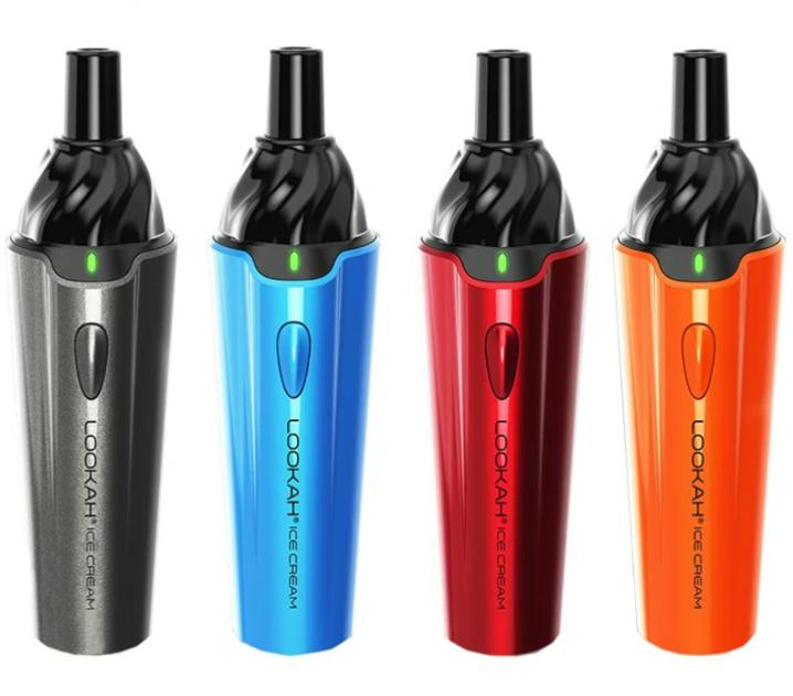 Lookah | Ice Cream | Dry Herb Vaporizer | Black