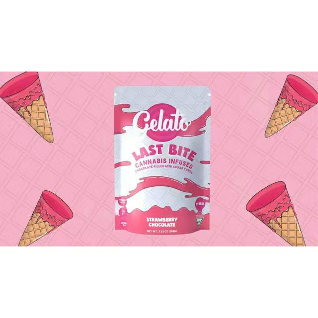 GELATO | LAST BITES | STRAWBERRY WHITE CHOCOLATE | CHOCOLATE | 200MG