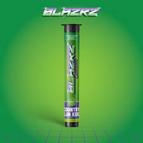HARBOR FARMZ | BLAZRZ | COUNTRY CLUB KUSH | INFUSED PREROLL | 1G