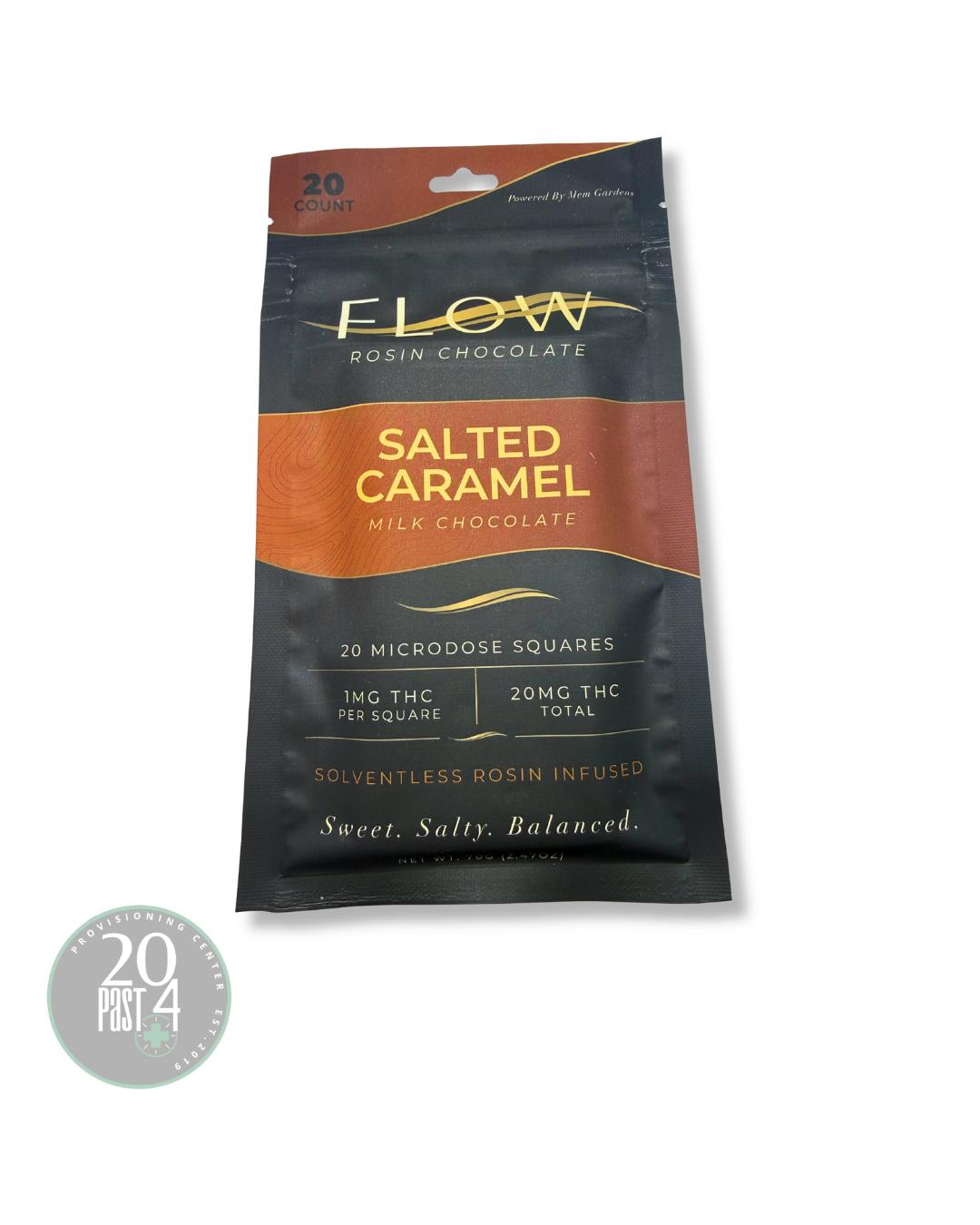 FLOW | MILK CHOCOLATE SALTED CARAMEL | EDIBLE | 20MG