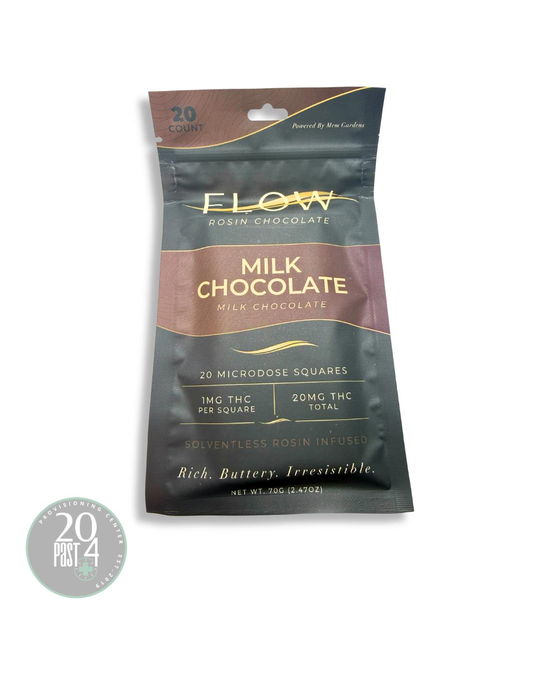 FLOW | MILK CHOCOLATE | EDIBLE | 20MG