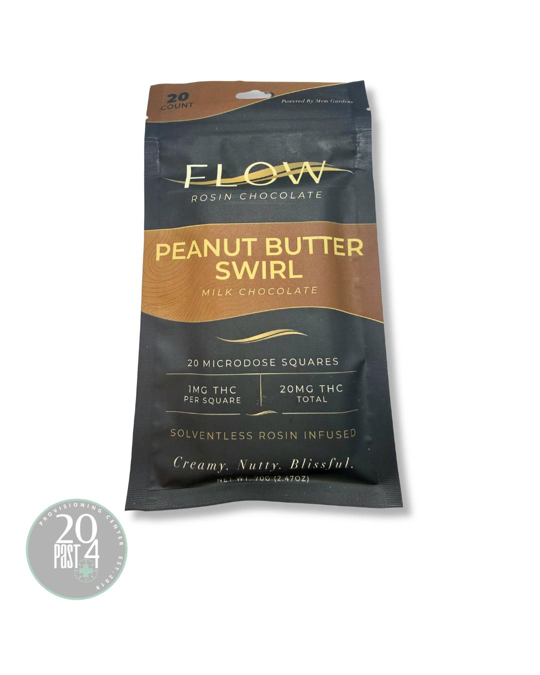 FLOW | PEANUT BUTTER SWIRL | EDIBLE | 20MG