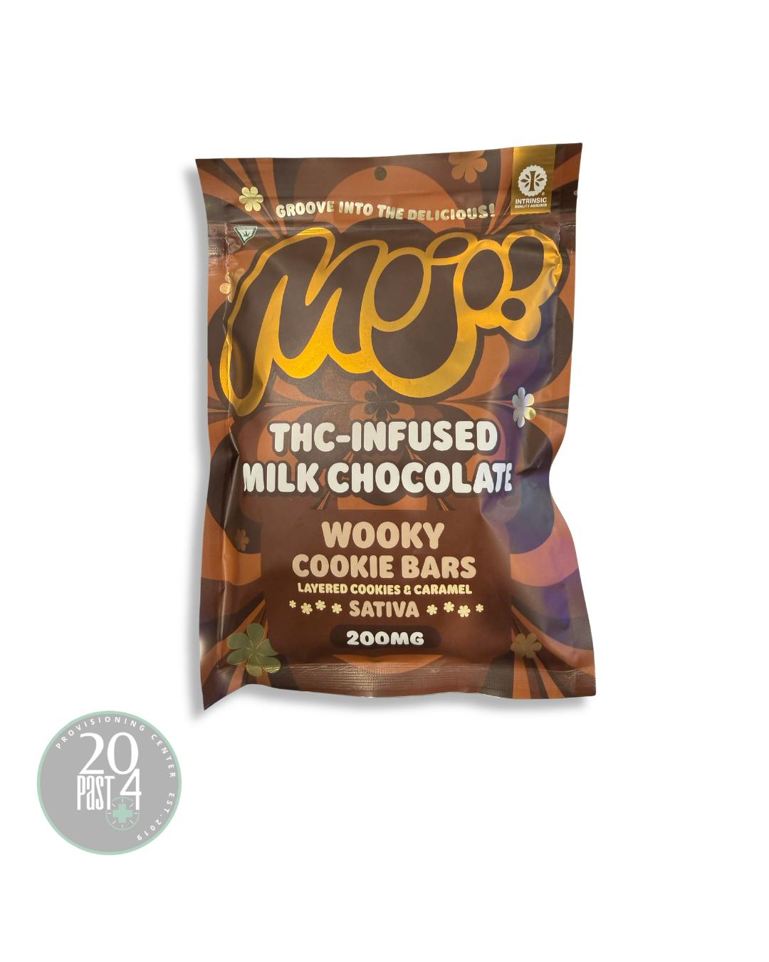 MOJO | WOOKY COOKIE BARS | CHOCOLATE | 200MG