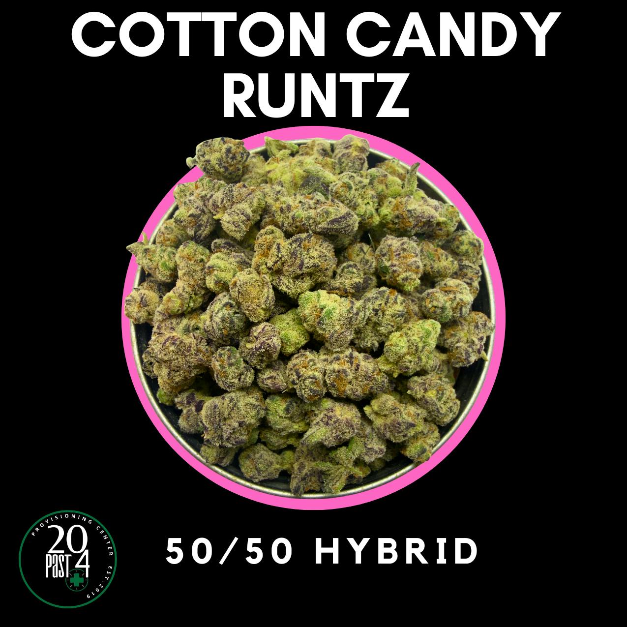 FREEDOM GREEN | COTTON CANDY RUNTZ | DELI FLOWER - HYBRID