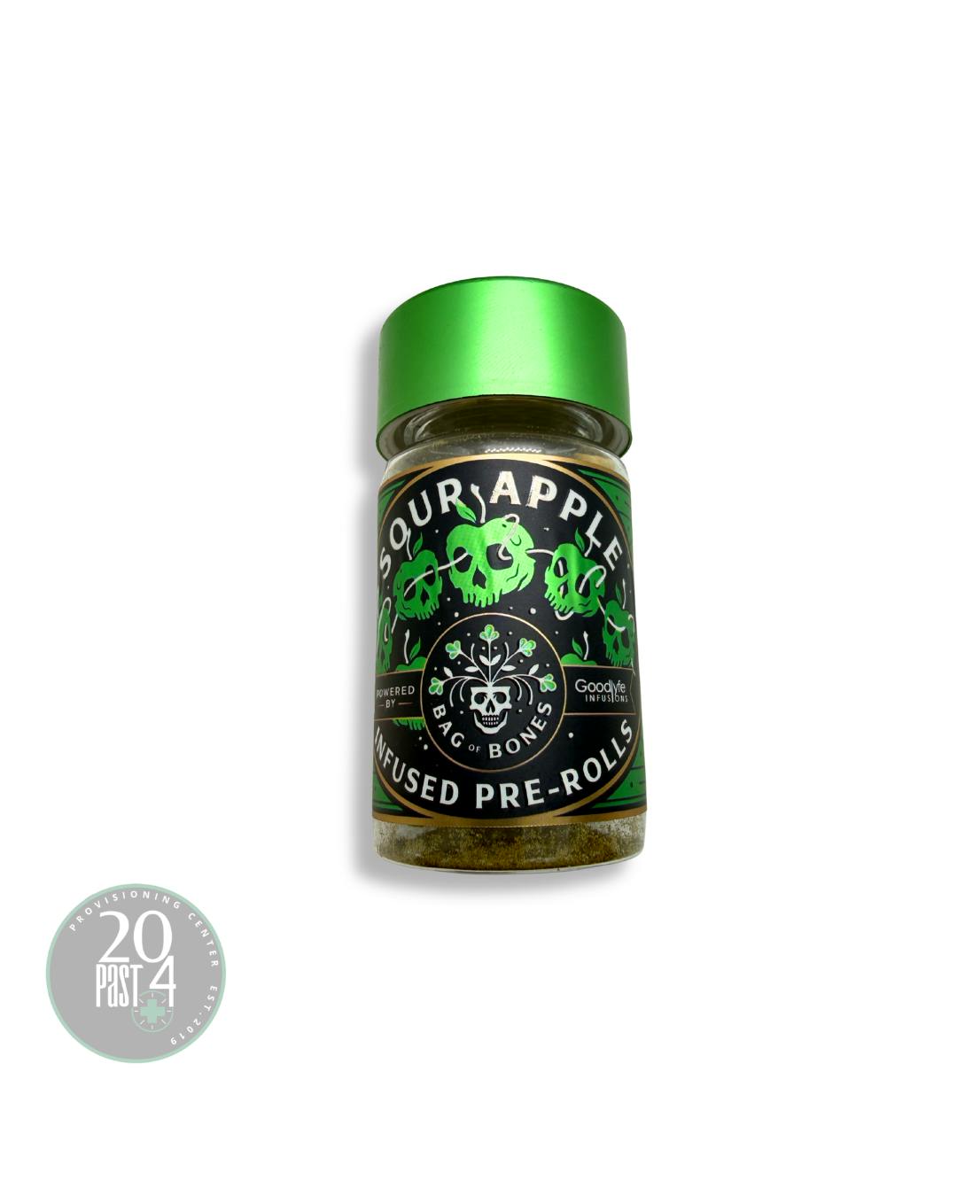 GOODLYFE FARMS | SOUR APPLE | INFUSED 5 PACK | 2.5G